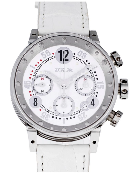 Review High Quality B.R.M Replica Watches For Sale BRM V11-41 White leather